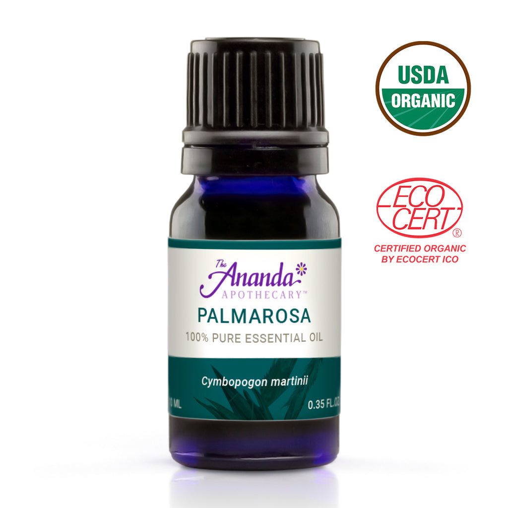 Palmarosa essential oil | Aromatherapy oil for the skin
